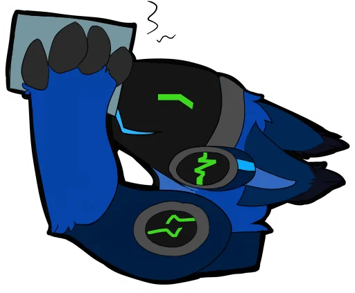 ☕ Стикер «Drakal Protogen» для Telegram