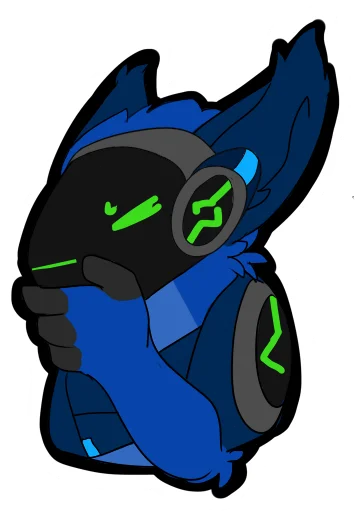 🤔 Стикер «Drakal Protogen» для Telegram
