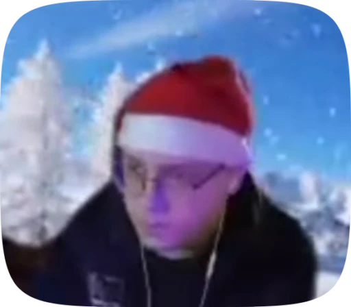 🎅 Стикер «дрек» для Telegram