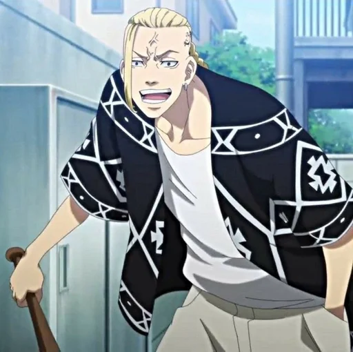 🤬 Стикер «Ken Ryuguji Draken» для Telegram
