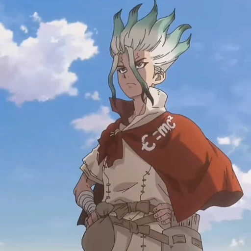 🍃 Стикер «Dr Stone» для Telegram