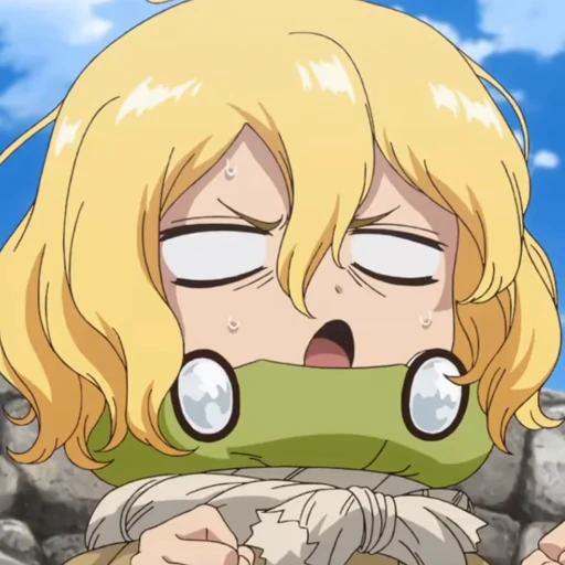 😮 Стикер «Dr Stone» для Telegram