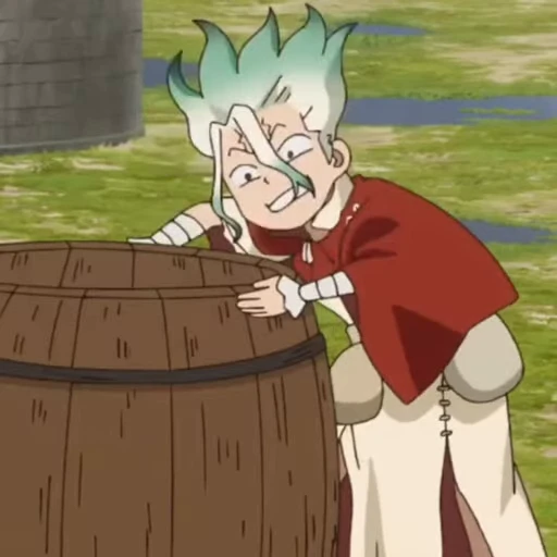 🥛 Стикер «Dr Stone» для Telegram