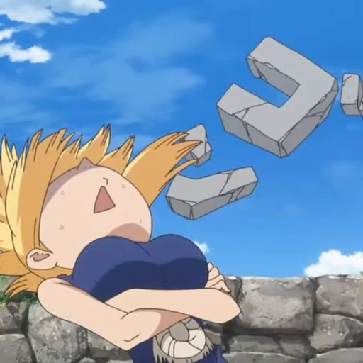 😨 Стикер «Dr Stone» для Telegram