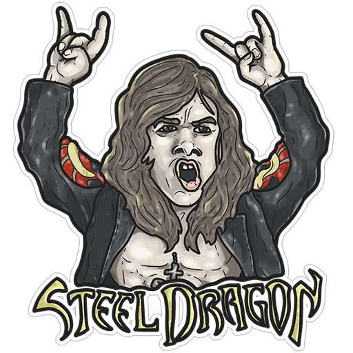 🤘 Стикер «DrawingSch» для Telegram