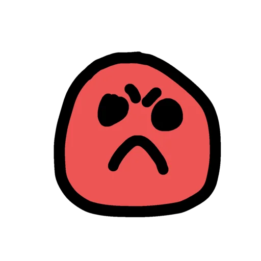 😠 Стикер «Draw&;l Brawl» для Telegram