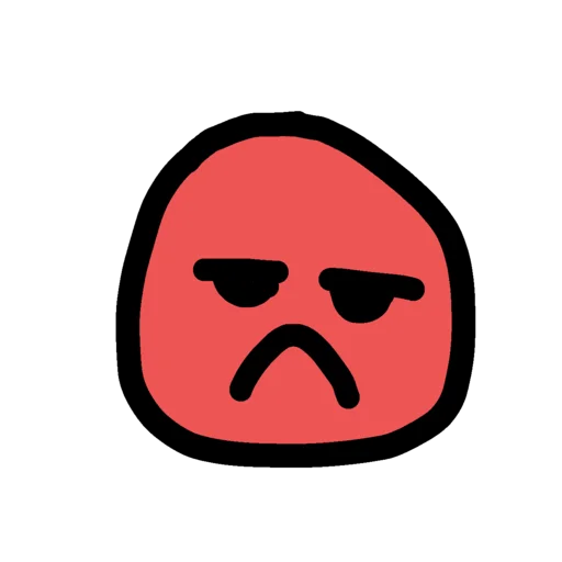 😒 Стикер «Draw&;l Brawl» для Telegram