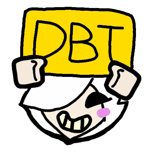 🥰 Стикер «Draw&;l Brawl» для Telegram