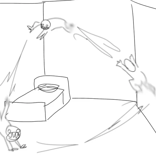 🏃 Стикер «STICK FIGURE GORE» для Telegram