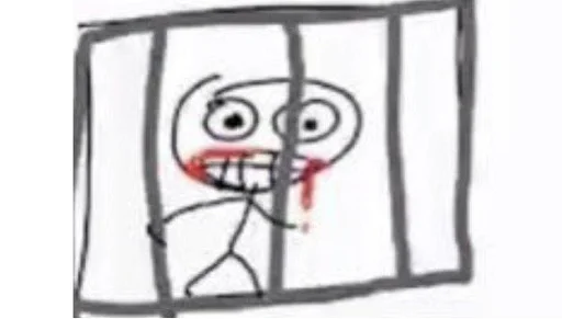 🤬 Стикер «STICK FIGURE GORE» для Telegram
