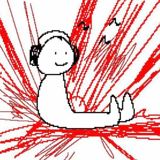 🙂 Стикер «STICK FIGURE GORE» для Telegram