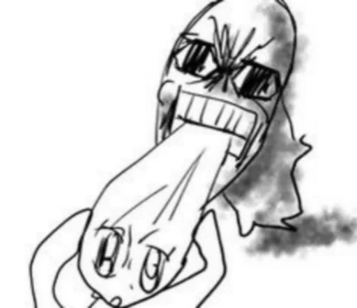 👹 Стикер «STICK FIGURE GORE» для Telegram