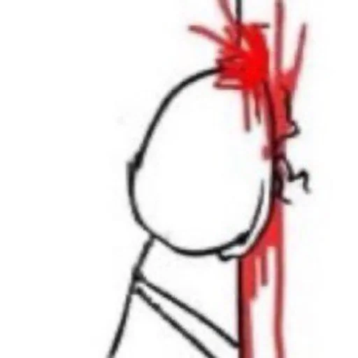 💥 Стикер «STICK FIGURE GORE» для Telegram