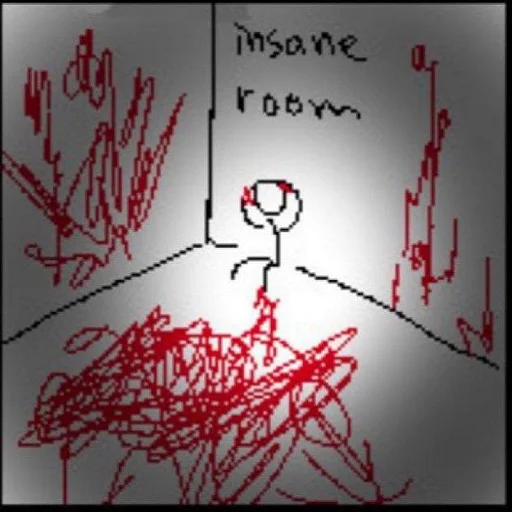😵‍💫 Стикер «STICK FIGURE GORE» для Telegram