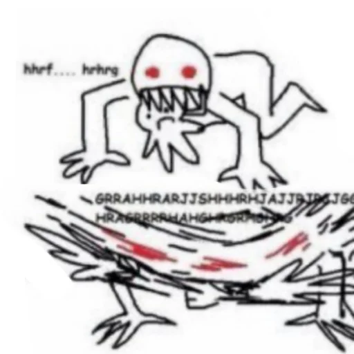 🤨 Стикер «STICK FIGURE GORE» для Telegram