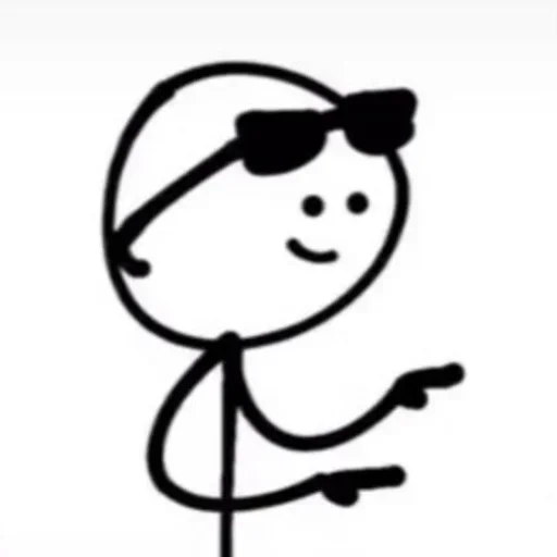 😎 Стикер «Draw» для Telegram