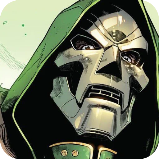 Стикерпак Dr Doom для Telegram