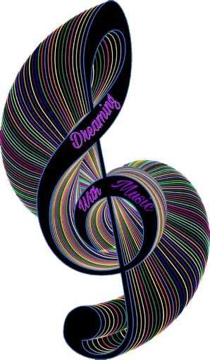🎼 Стикер «Dreaming With Music» для Telegram