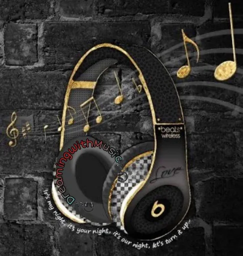 🎧 Стикер «Dreaming With Music» для Telegram