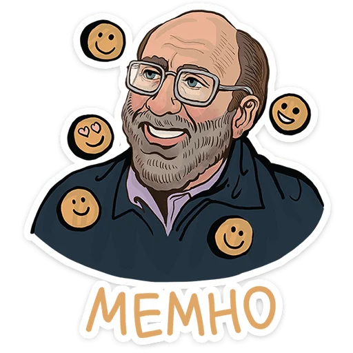 😁 Стикер «Герой наших снов» для Telegram