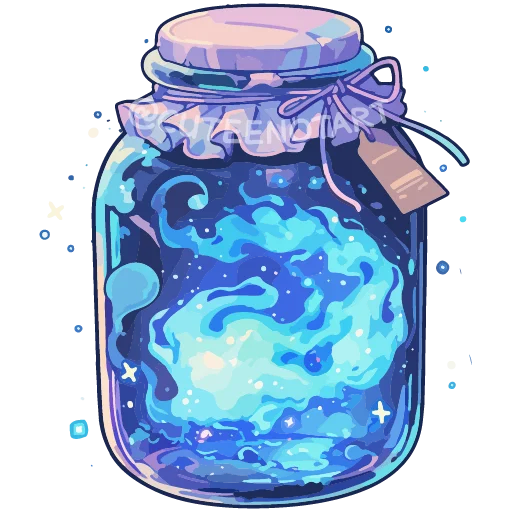 🔥 Стикер «dreams in a jar» для Telegram