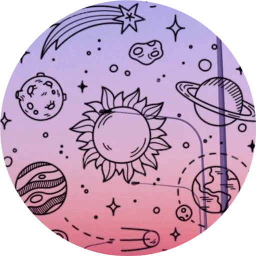 🌌 Стикер «DreamsOnline» для Telegram
