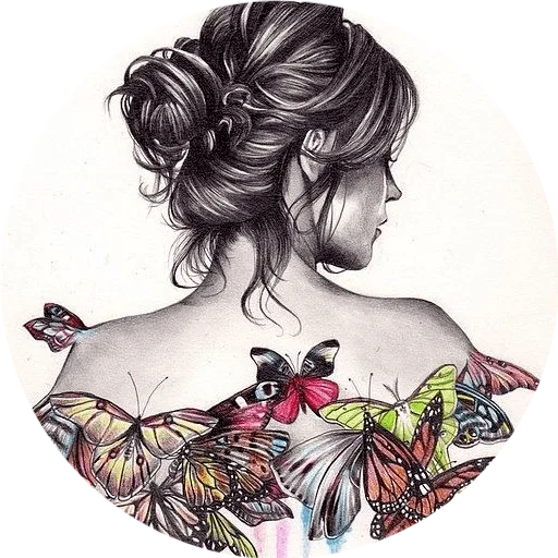 🦋 Стикер «DreamsOnline» для Telegram
