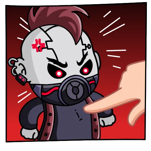 😡 Стикер «Dream Walkers NFT» для Telegram