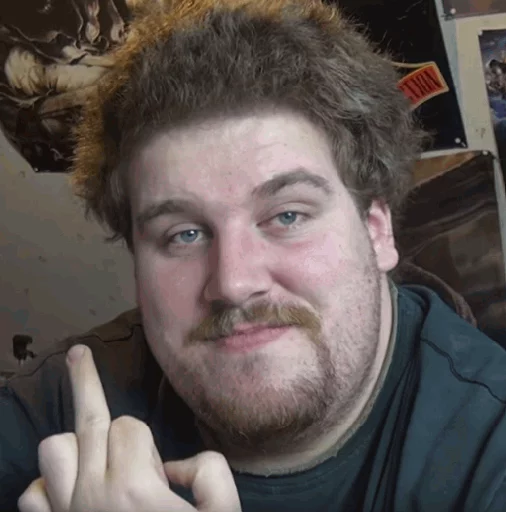 🖕 Стикер «Drachenlord» для Telegram