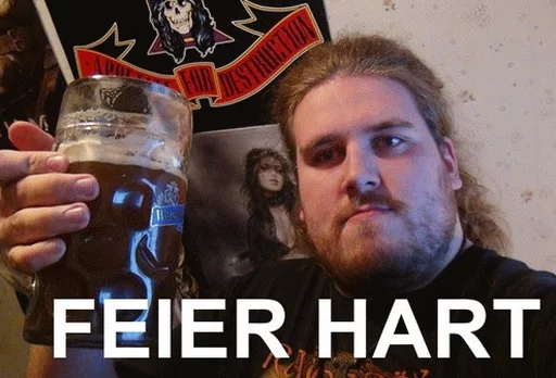 🍺 Стикер «Drachenlord» для Telegram