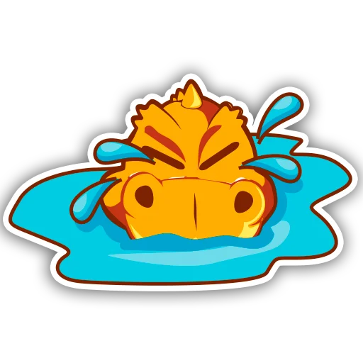 😭 Стикер «Dragons» для Telegram
