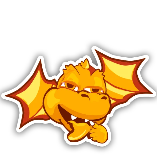 😛 Стикер «Dragons» для Telegram