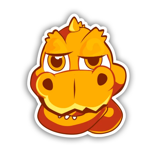 🙂 Стикер «Dragons» для Telegram