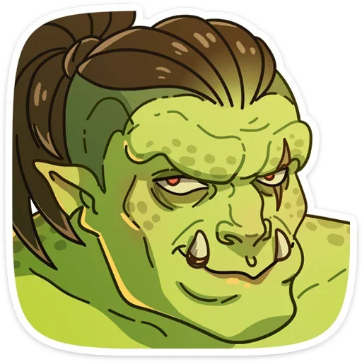 😈 Стикер «Дрын» для Telegram