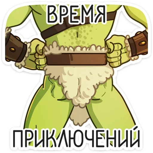 👍 Стикер «Дрын» для Telegram