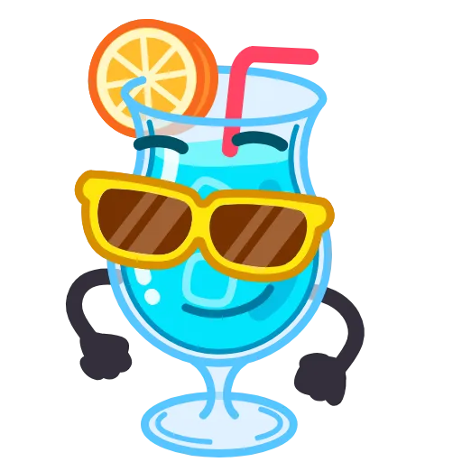 😎 Стикер «Cheers and Beers» для Telegram