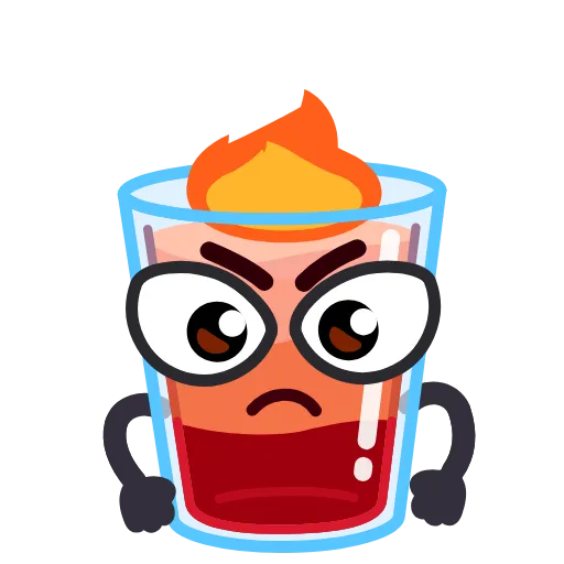 😡 Стикер «Cheers and Beers» для Telegram