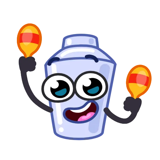 🕺 Стикер «Cheers and Beers» для Telegram