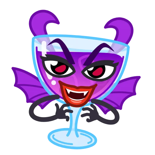 😈 Стикер «Cheers and Beers» для Telegram