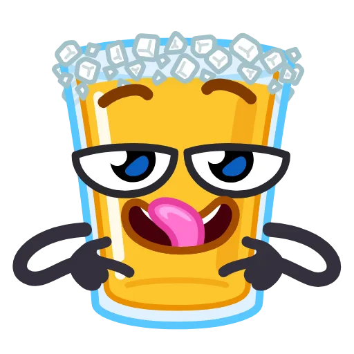 😏 Стикер «Cheers and Beers» для Telegram