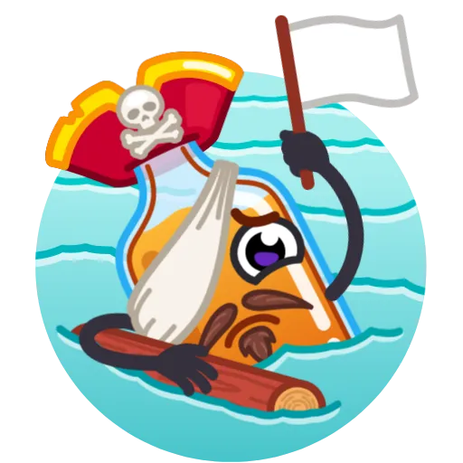 🤕 Стикер «Cheers and Beers» для Telegram