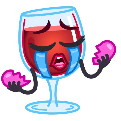 💔 Стикер «Cheers and Beers» для Telegram