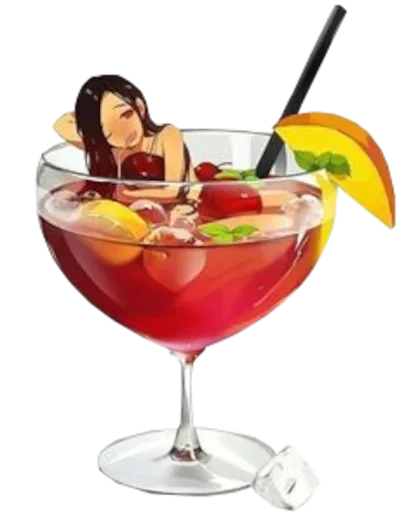 🍸 Стикер «Drink Time» для Telegram
