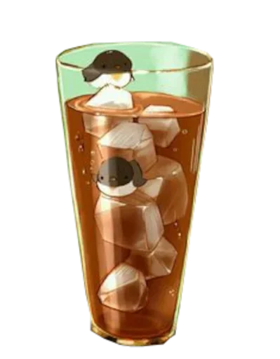 🥤 Стикер «Drink Time» для Telegram