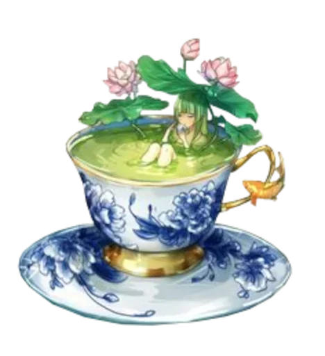🍵 Стикер «Drink Time» для Telegram