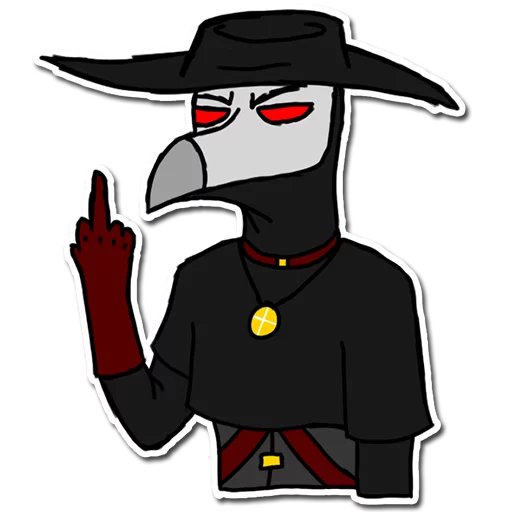 🖕 Стикер «DrMidnight» для Telegram