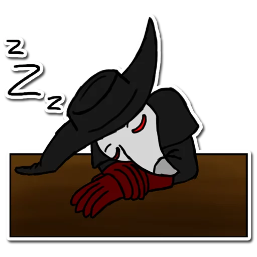 😴 Стикер «DrMidnight» для Telegram