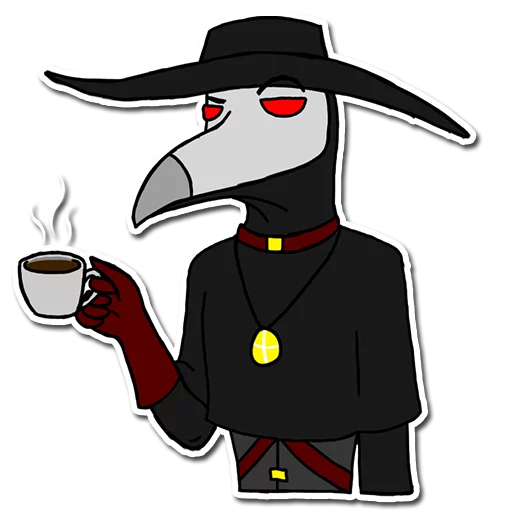 ☕ Стикер «DrMidnight» для Telegram