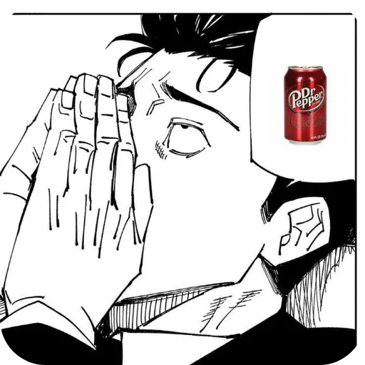 🧐 Стикер «Dr Pepper» для Telegram