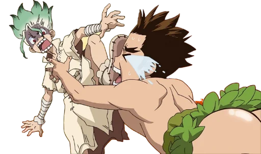 😂 Стикер «Dr.Stone» для Telegram